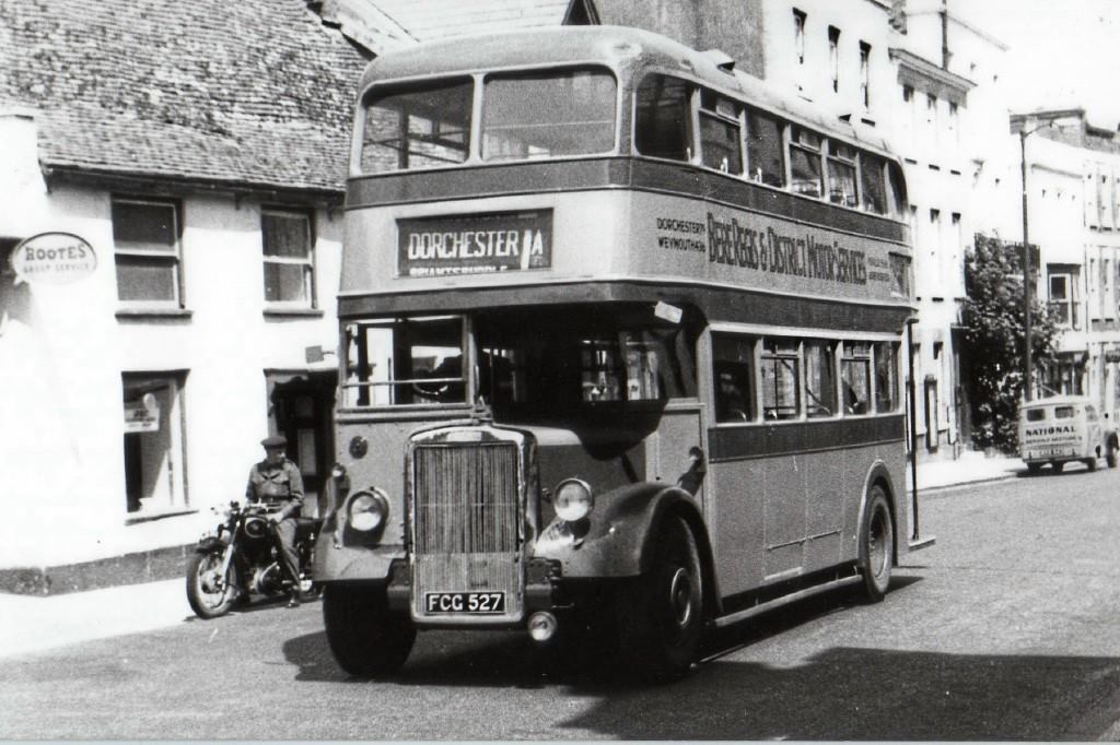 FCG527 arriving in Dorchester