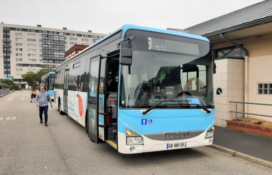 Cherbourg autogare bus interurbains Cap Cotentin