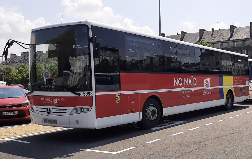 The new Nomad livery (seen in Caen in June 2021 by Richard Jacquemin) - La nouvelle livrée Nomad (vue à Caen en juin 2021 par Richard Jacquemin)
