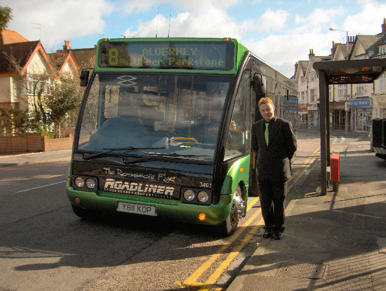 first day of the Roadliner on the Rossmore Flyer