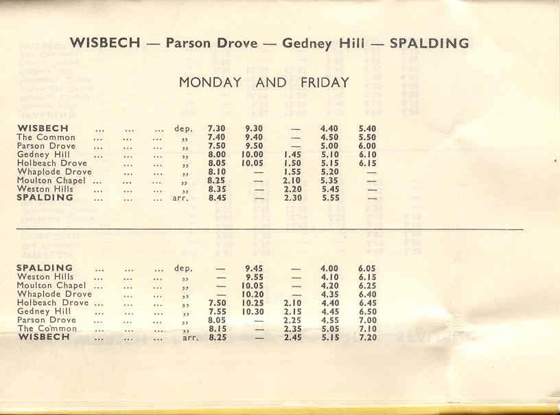 1965 monday and friday