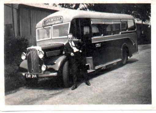 Lew Tompkins and CAR244 Bedford WTB