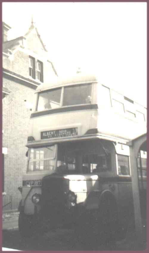 CVP 187 at Albert Road terminus